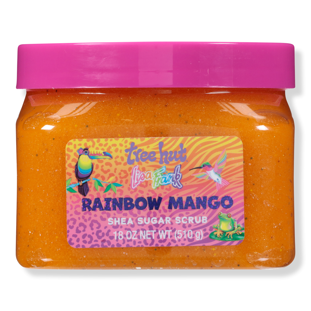 Tree Hut x Lisa Frank Rainbow Mango Shea Sugar Scrub Exfoliating Body Scrub