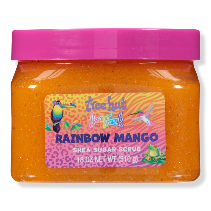 Tree Hut x Lisa Frank Rainbow Mango Shea Sugar Scrub Exfoliating Body Scrub