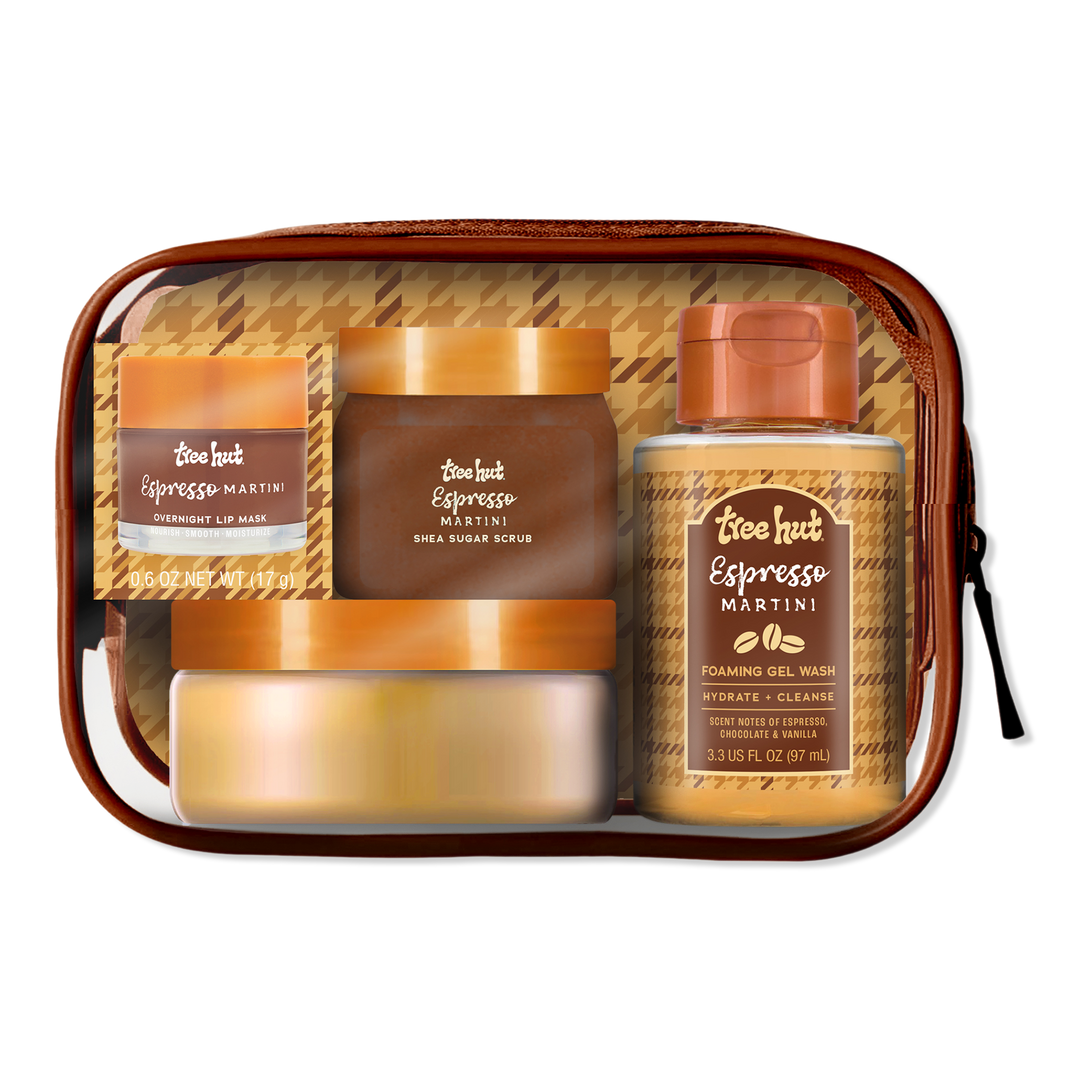 Tree Hut Espresso Martini Whipped and Tipsy 4-Piece Body Care Gift Set