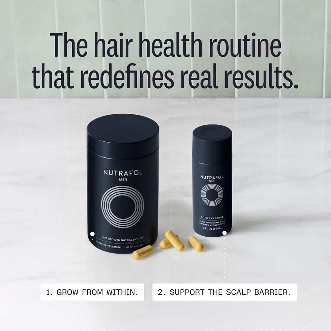 Nutrafol Men Daily Hair Health Routine Set