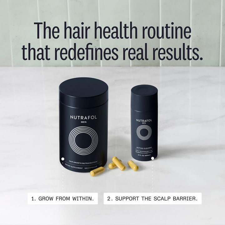 Nutrafol Men Daily Hair Health Routine Set