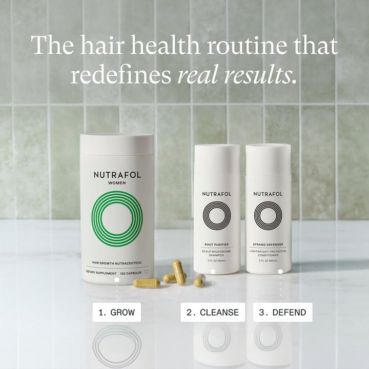 Nutrafol Women Daily Hair Health Routine Set