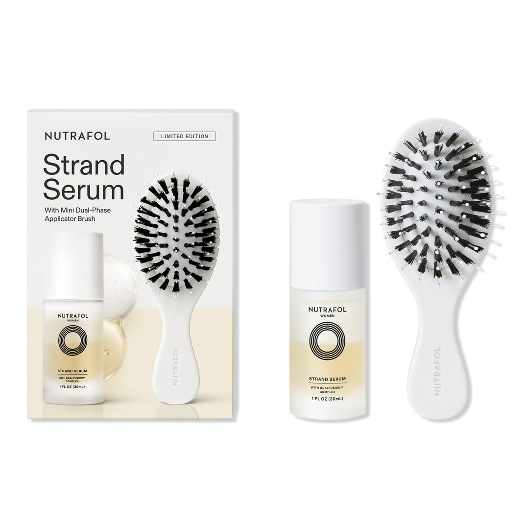Nutrafol Strand Serum Hair Strengthening Kit with Mini Brush