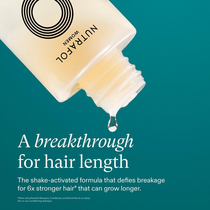 Nutrafol Strand Serum Hair Strengthening Kit with Mini Brush
