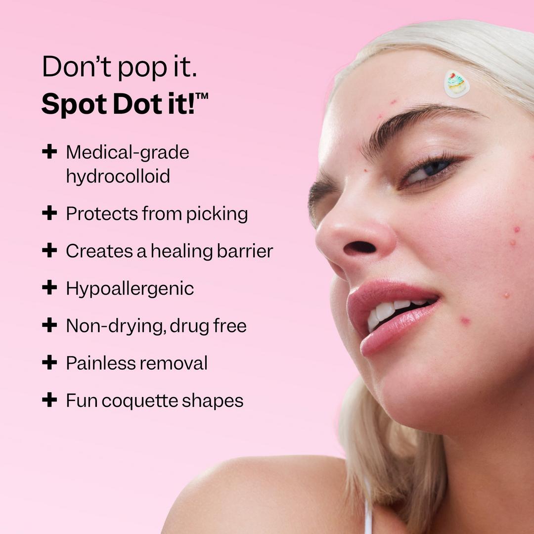 Peach Slices Acne Spot Dots Limited Edition Coquette Collection