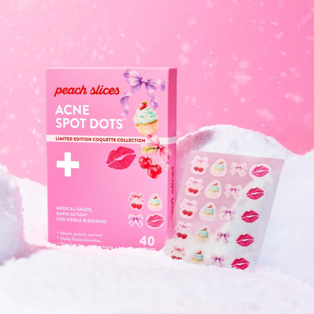 Peach Slices Acne Spot Dots Limited Edition Coquette Collection