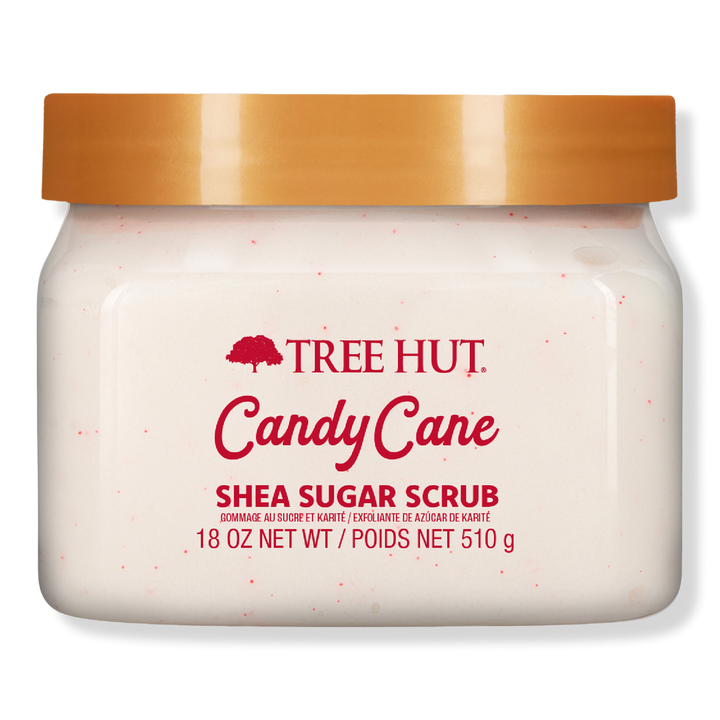 Tree Hut Candy Cane Shea Sugar Scrub Exfoliating Body Scrub