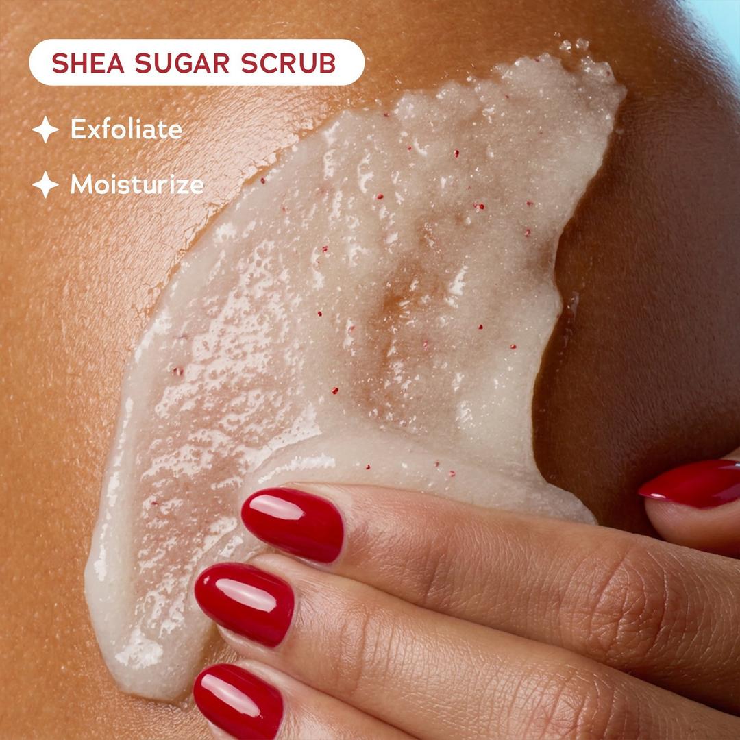 Tree Hut Candy Cane Shea Sugar Scrub Exfoliating Body Scrub