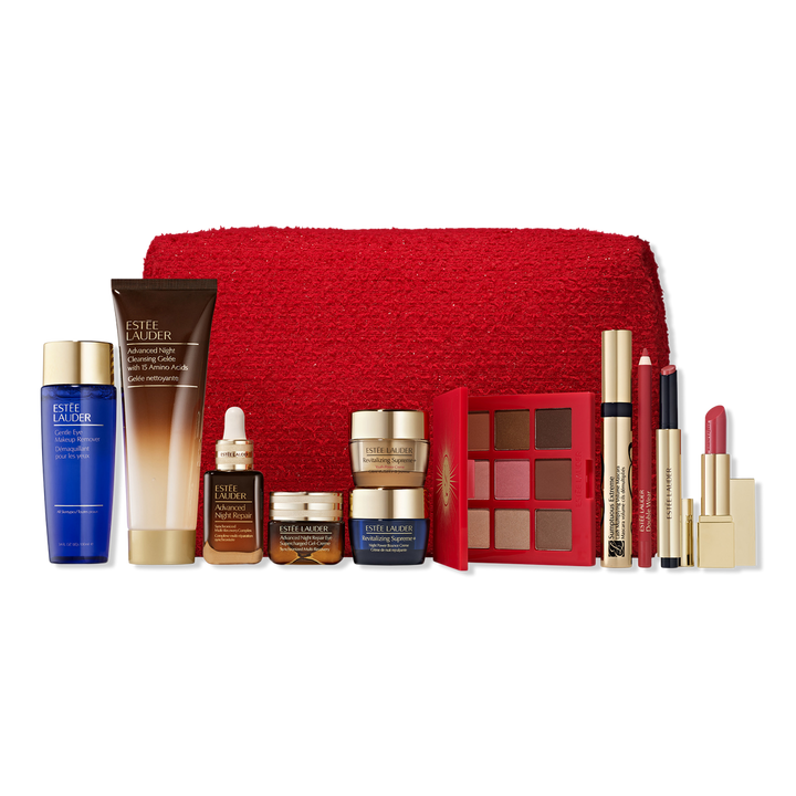 Estée Lauder 12-Piece Holiday Blockbuster Gift Set 9 Full Sizes