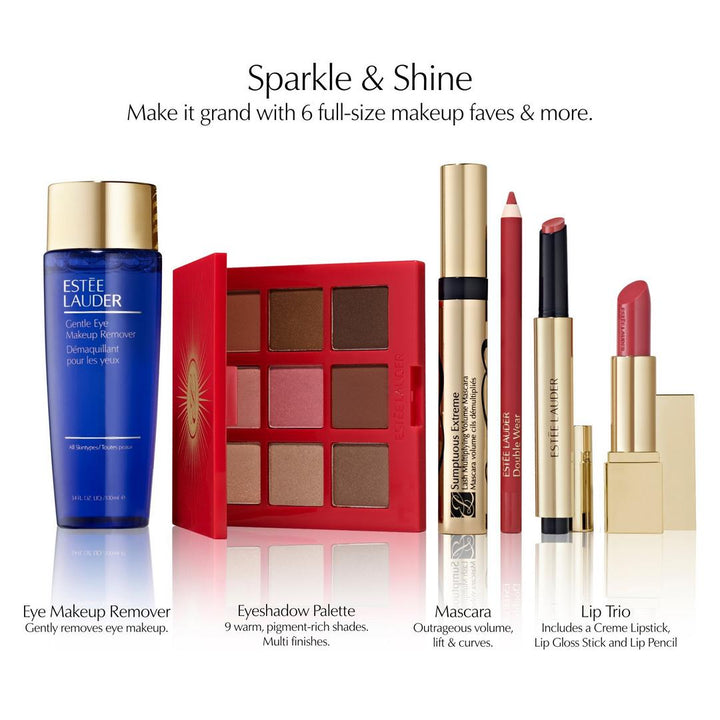 Estée Lauder 12-Piece Holiday Blockbuster Gift Set 9 Full Sizes