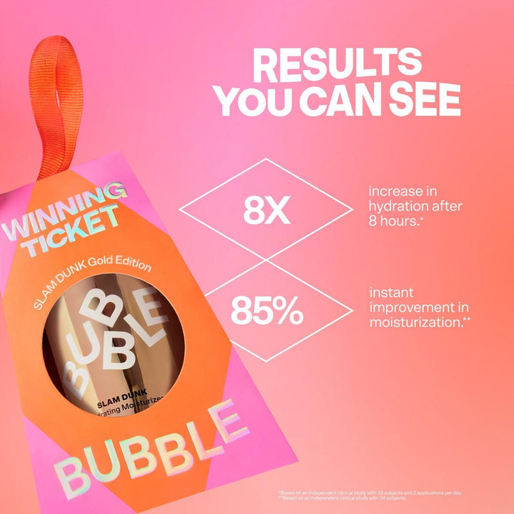 Bubble Winning Ticket Slam Dunk Gold Edition Face Moisturizer