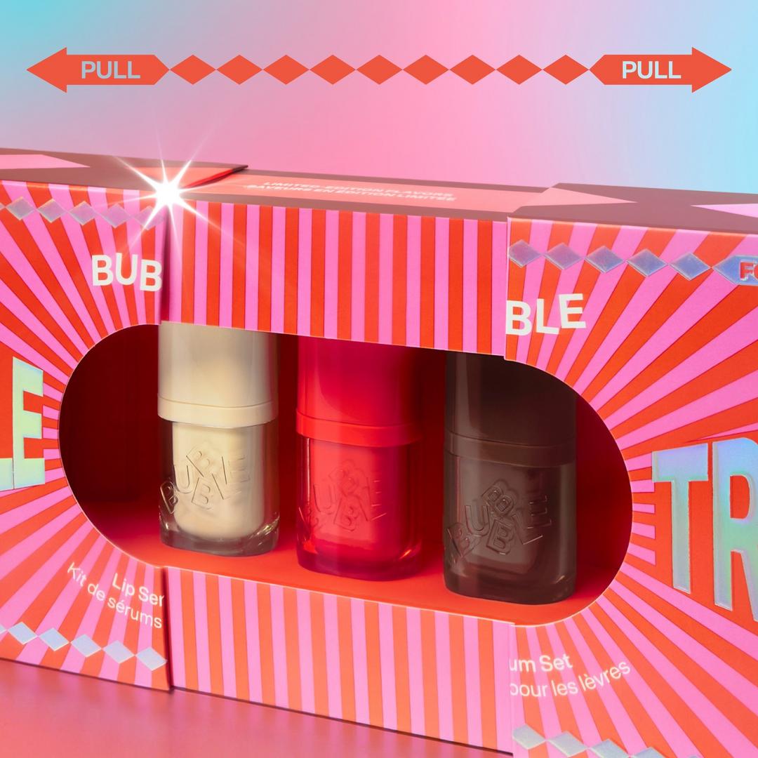 Bubble Triple Trick Hydrating Lip Serum Gift Set