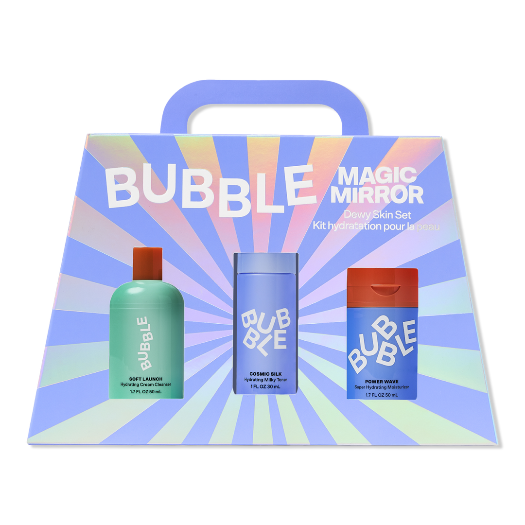 Bubble Magic Mirror Dewy Skin Set for Hydrated Glowing Skin