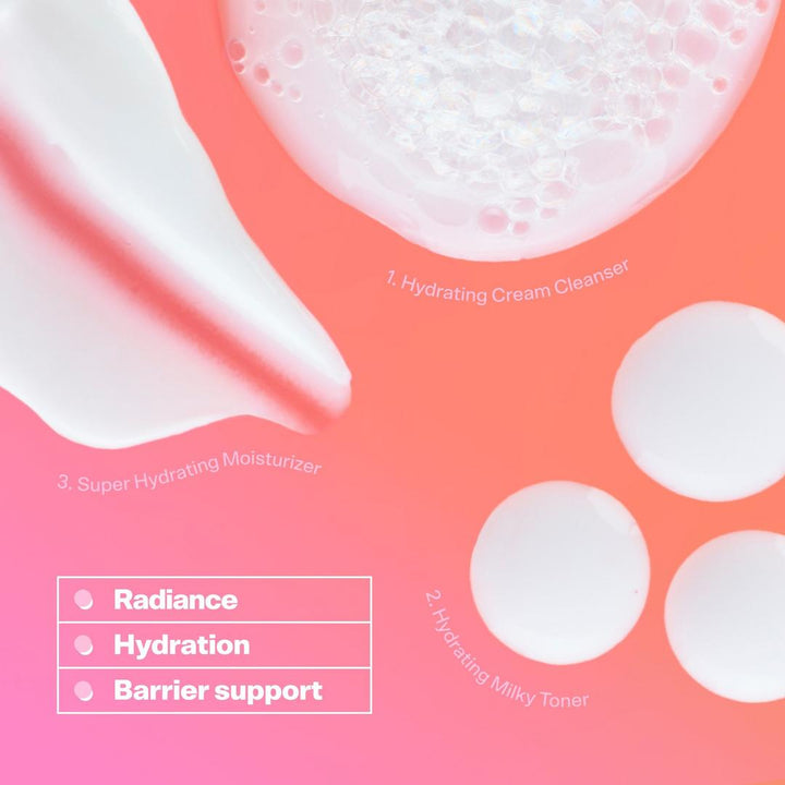 Bubble Magic Mirror Dewy Skin Set for Hydrated Glowing Skin