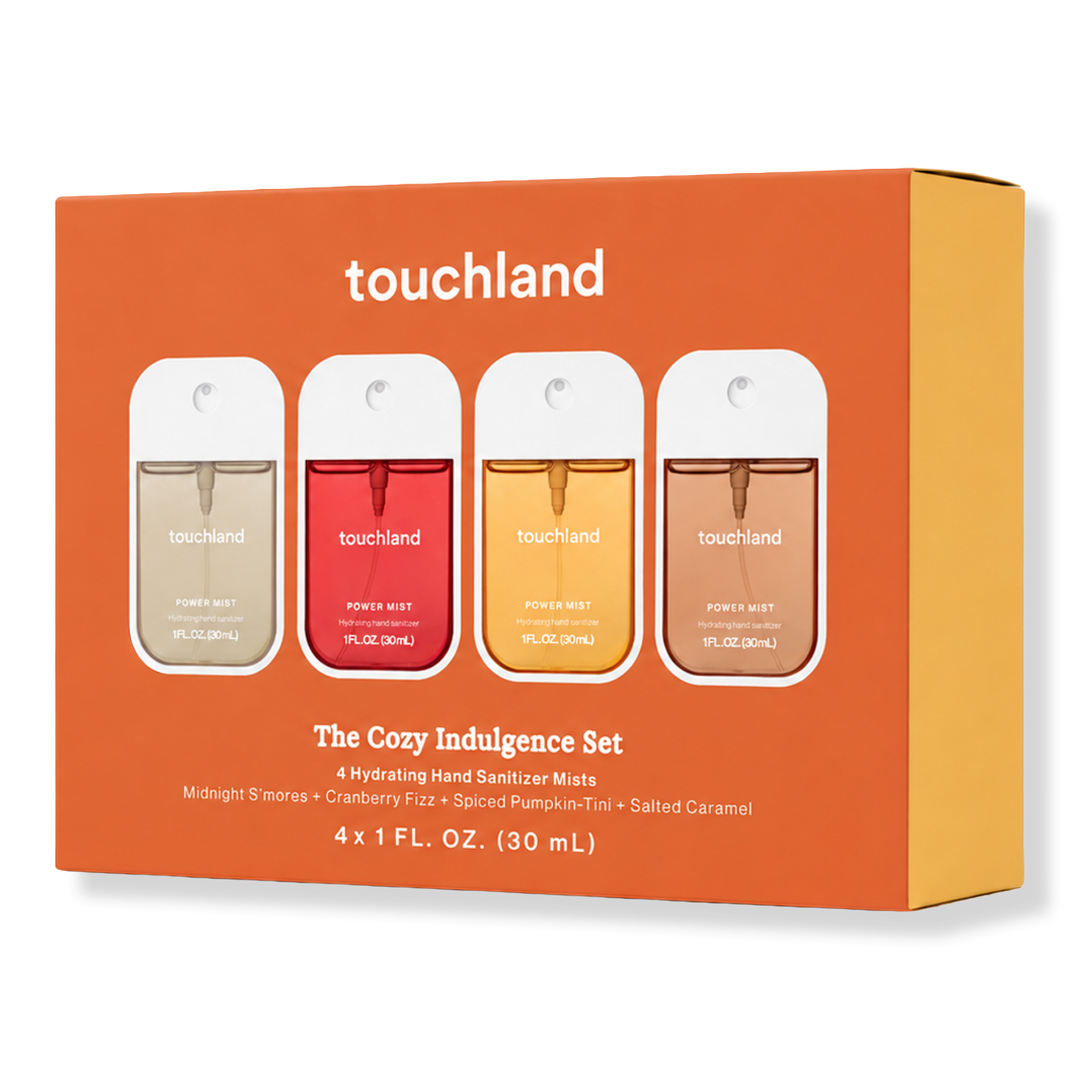 Touchland Special Edition Cozy Indulgence Hand Sanitizer 4-Piece Set