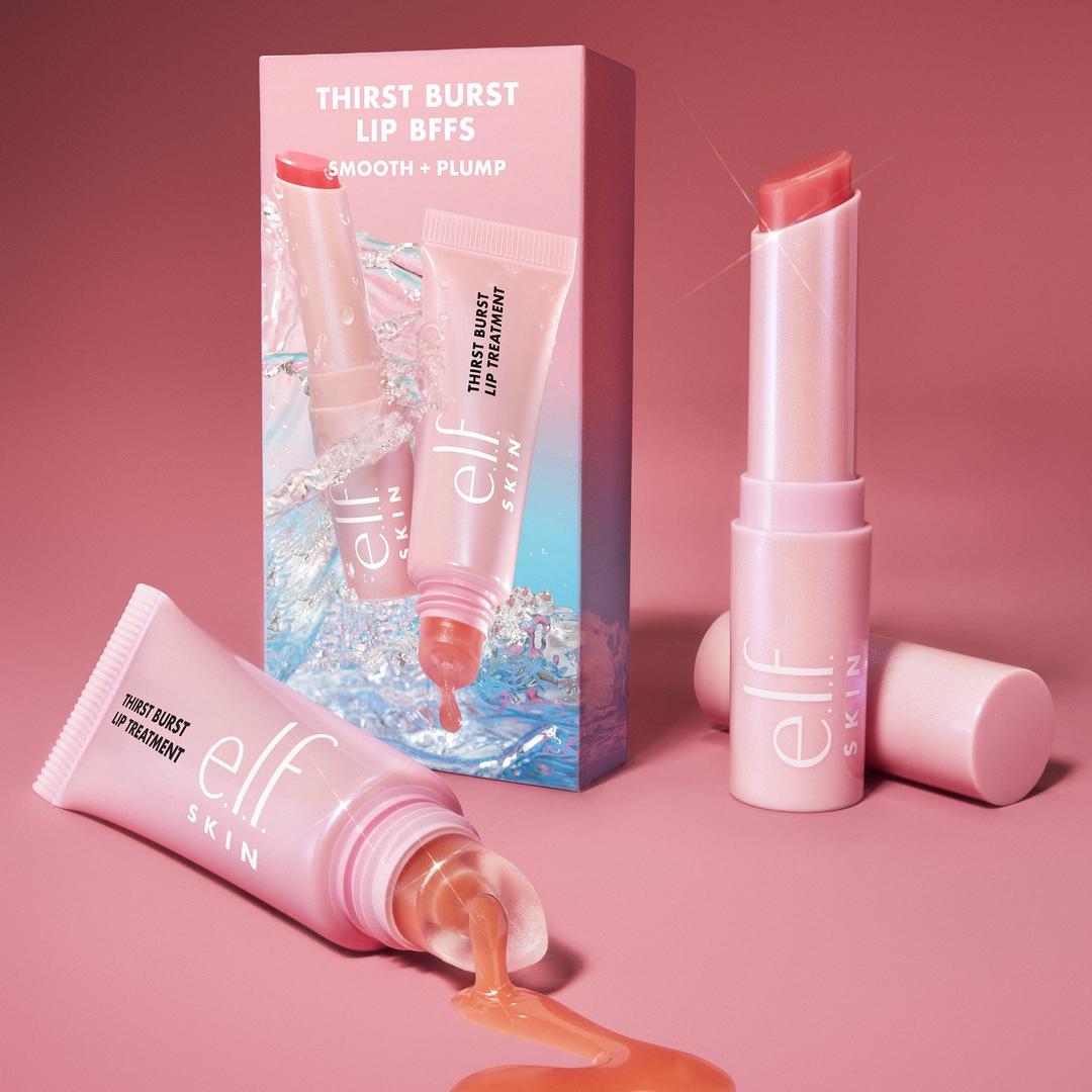 e.l.f. Cosmetics Thirst Burst Lip BFFs Duo Lip Care Set