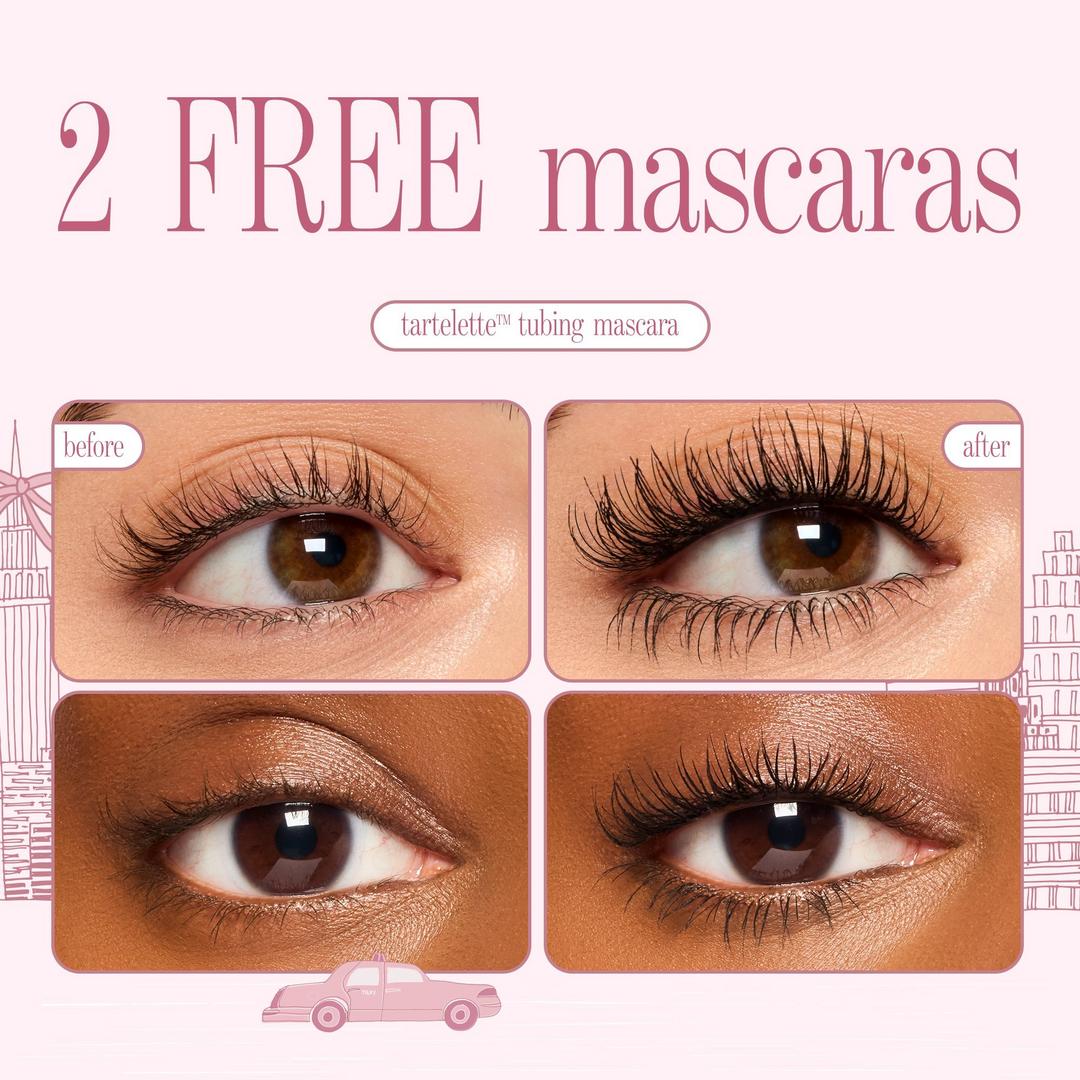 Tarte Eyes On Me Mascara & Liner Clutch Makeup Gift Set