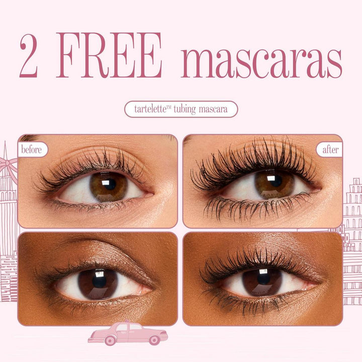 Tarte Eyes On Me Mascara & Liner Clutch Makeup Gift Set