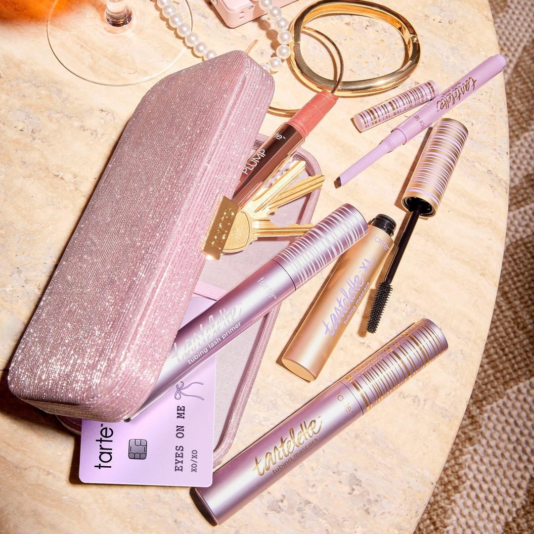 Tarte Eyes On Me Mascara & Liner Clutch Makeup Gift Set