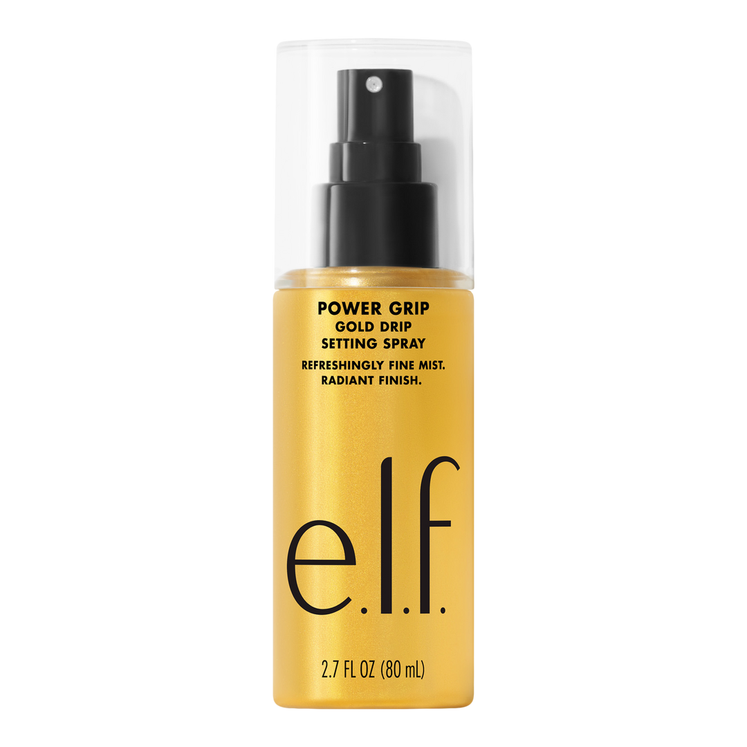 e.l.f. Cosmetics Power Grip Gold Drip Setting Spray