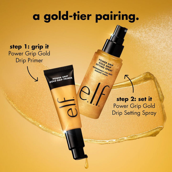 e.l.f. Cosmetics Power Grip Gold Drip Makeup Primer