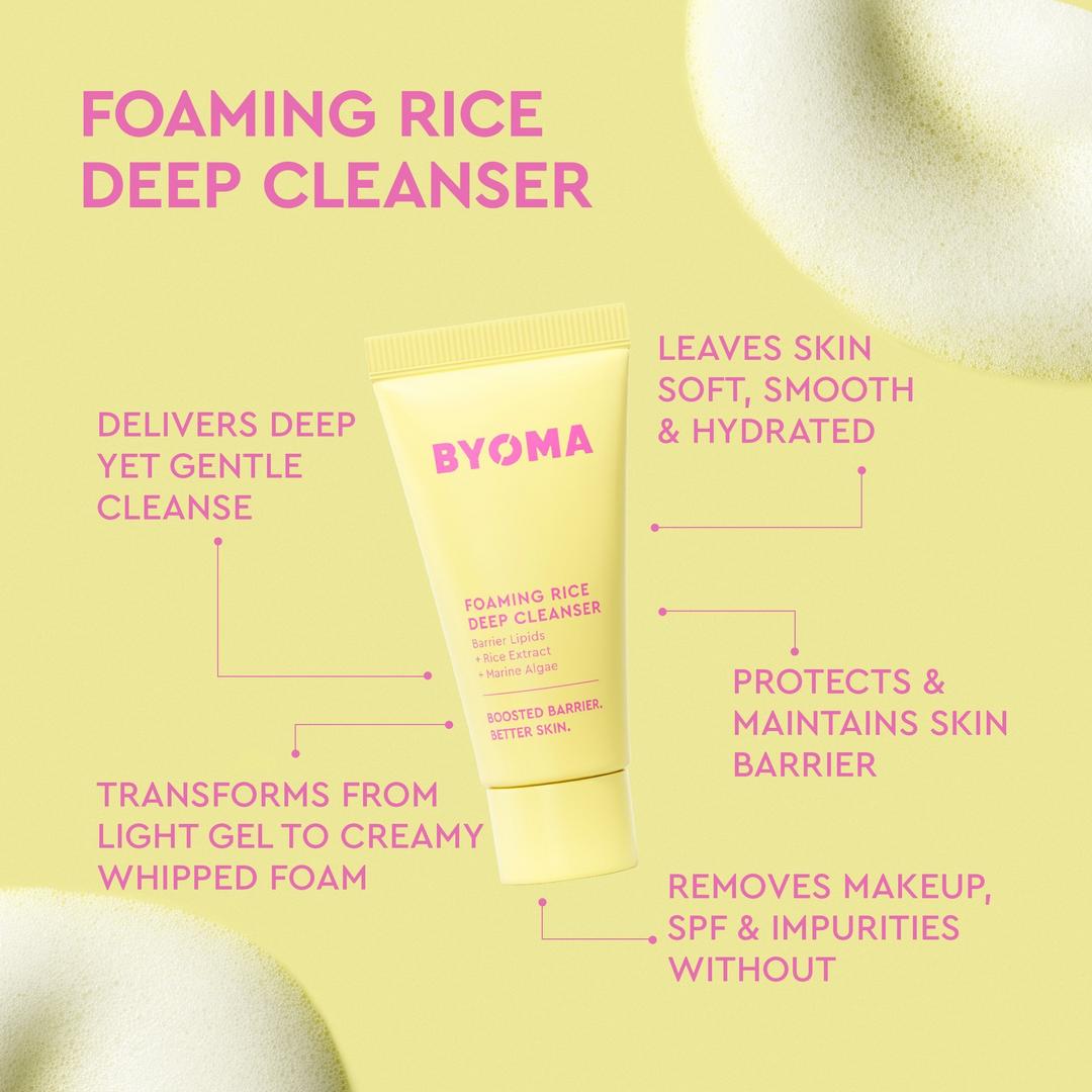 BYOMA Hydrated + Bright Lab Kit Cleanser & Moisturizer Set