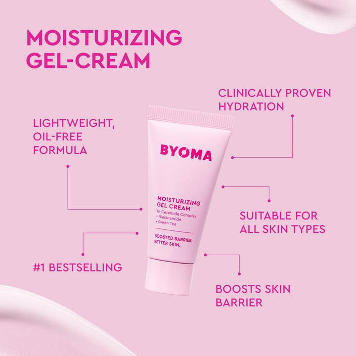 BYOMA Hydrated + Bright Lab Kit Cleanser & Moisturizer Set