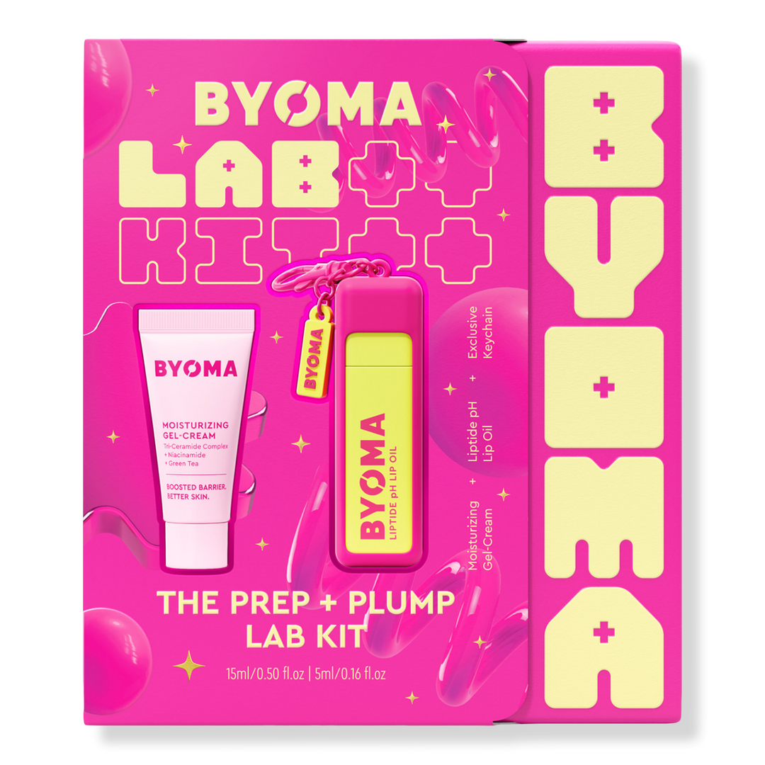BYOMA The Prep + Plump Lab Kit Face & Lip Set