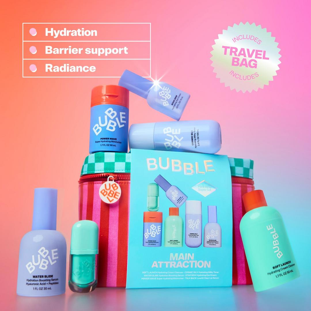 Bubble Main Attraction Hydrating Skincare Super Set