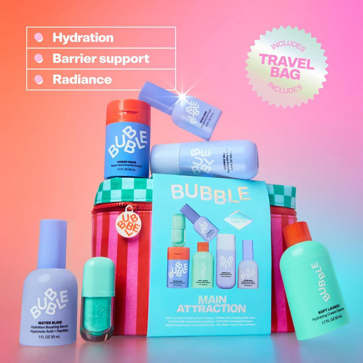 Bubble Main Attraction Hydrating Skincare Super Set
