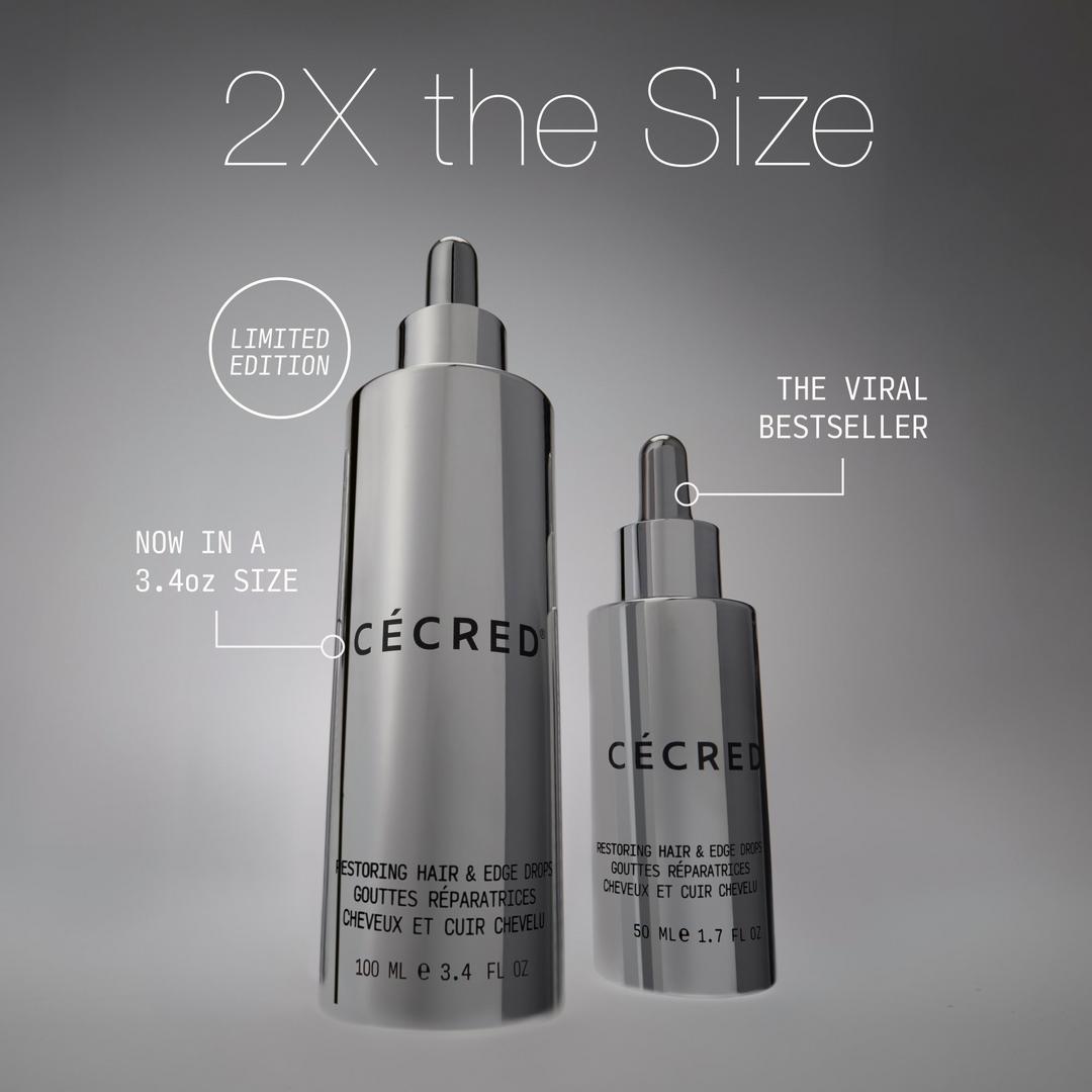 Cécred Restoring Hair & Edge Drops XL Hair Density Serum