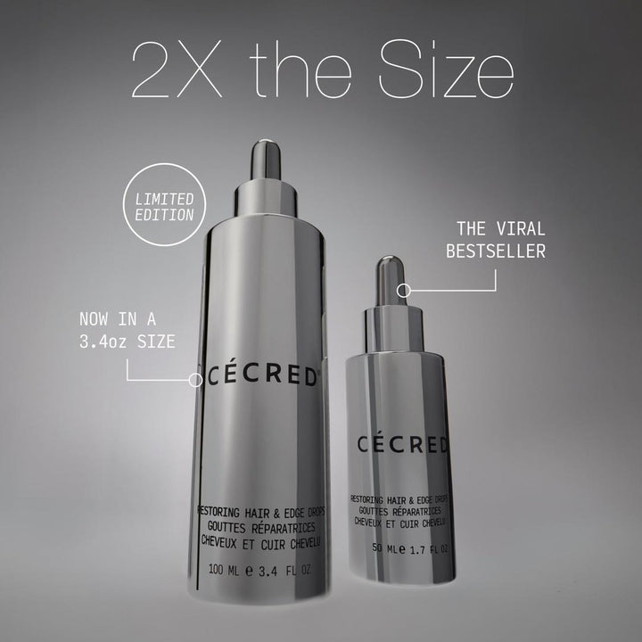 Cécred Restoring Hair & Edge Drops XL Hair Density Serum