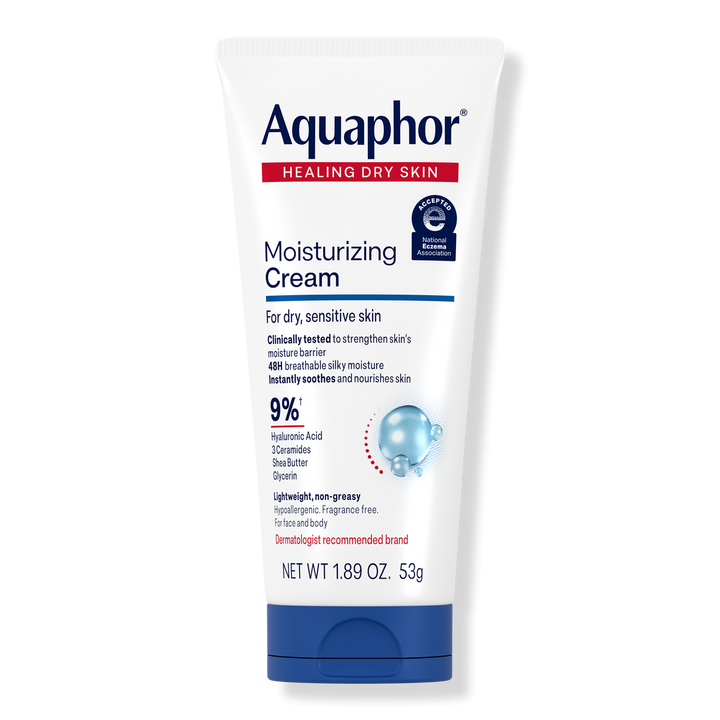 Aquaphor Moisturizing Face & Body Cream for Dry Sensitive Skin