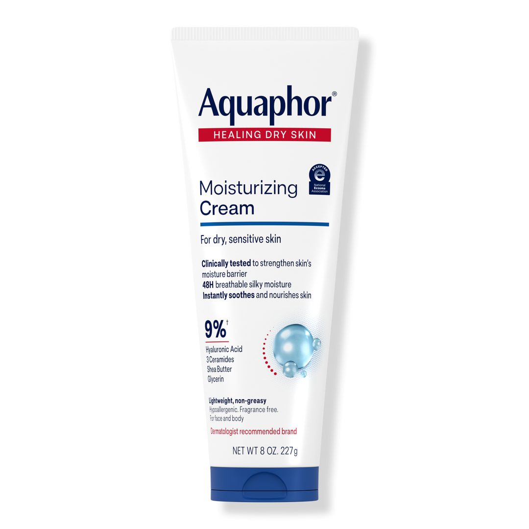 Aquaphor Moisturizing Face & Body Cream for Dry Sensitive Skin