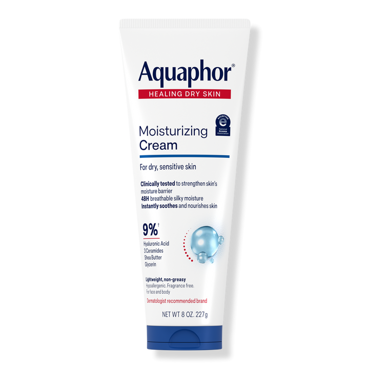 Aquaphor Moisturizing Face & Body Cream for Dry Sensitive Skin