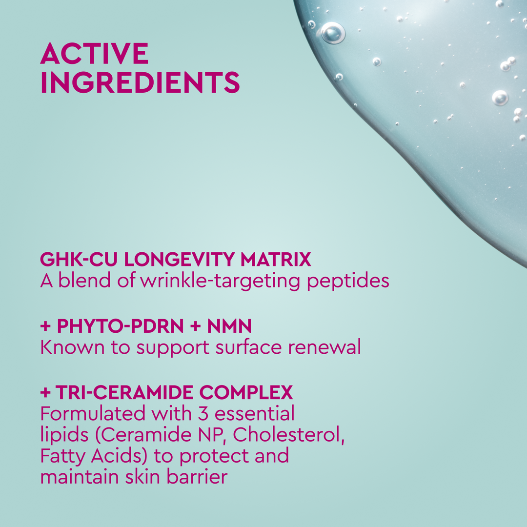 BYOMA Longevit-8 Peptide Serum for Wrinkles & Hydration