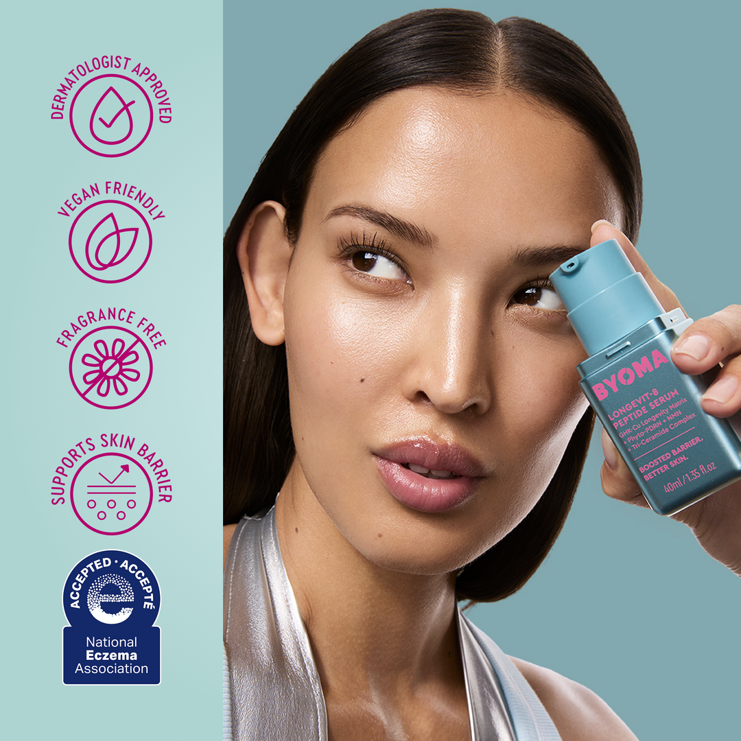 BYOMA Longevit-8 Peptide Serum for Wrinkles & Hydration