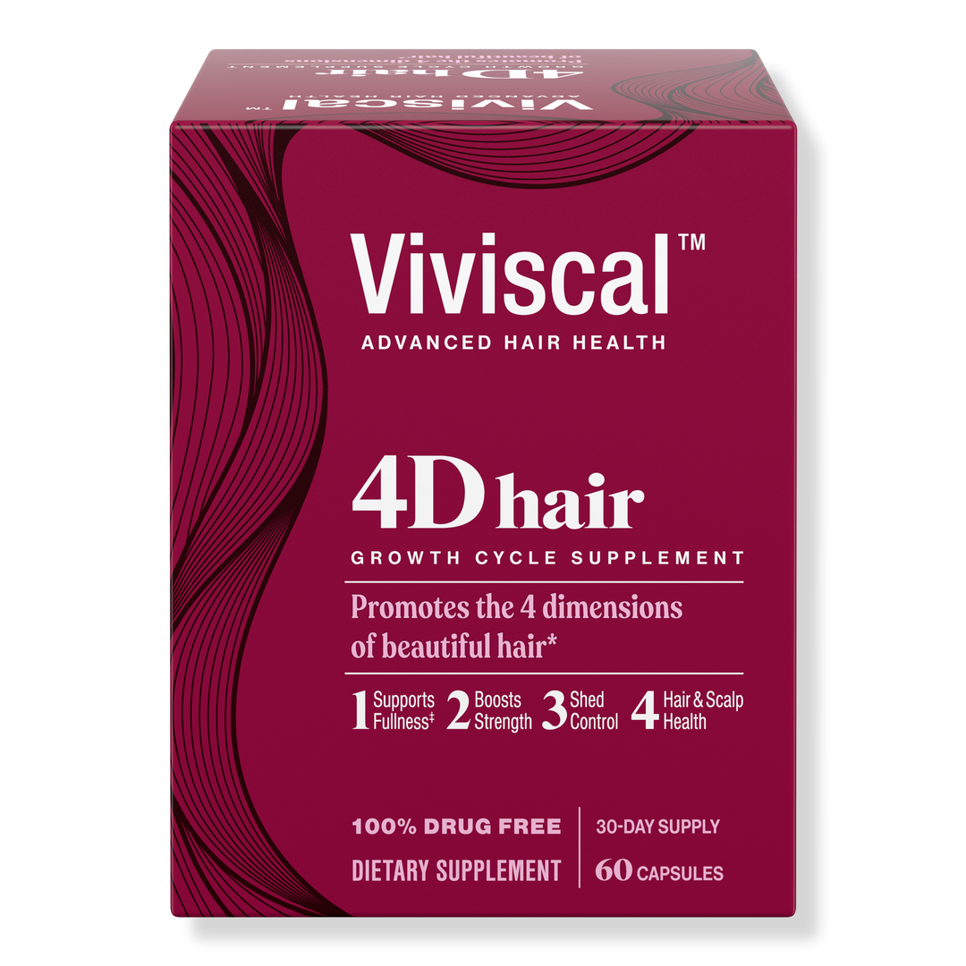 Viviscal 4D Hair Growth Cycle Supplement with Keratin, Biotin & Zinc