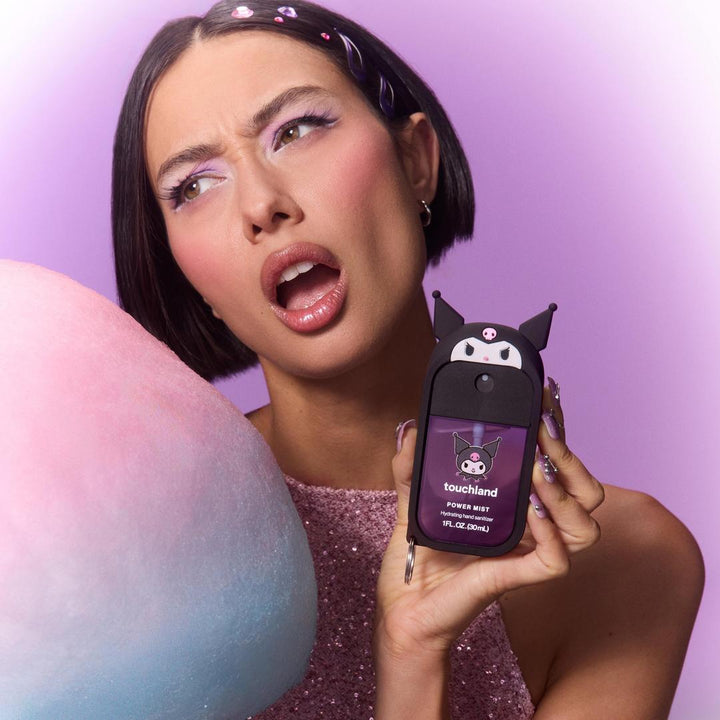 Touchland x Kuromi Cotton Candy Hand Sanitizer 2-Piece Set