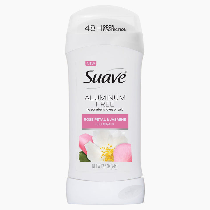 Suave - Aluminum Free Rose Petal & Jasmine