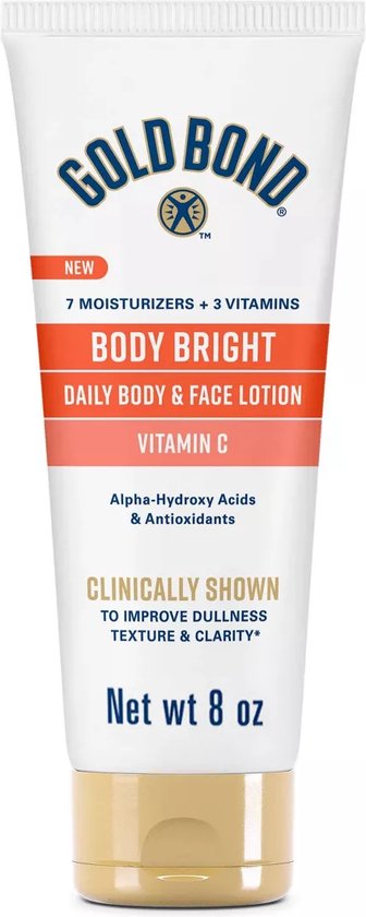 Gold Bond - Body Bright Daily Body & Face Lotion - Vitamine C - 226g