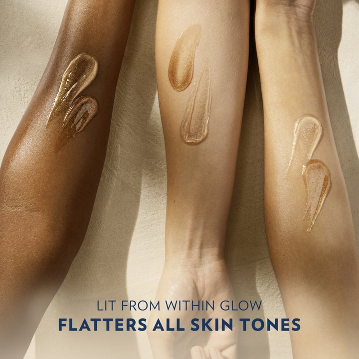 Vaseline Glazed & Glisten Shimmering Golden Hour Glow Body Gel