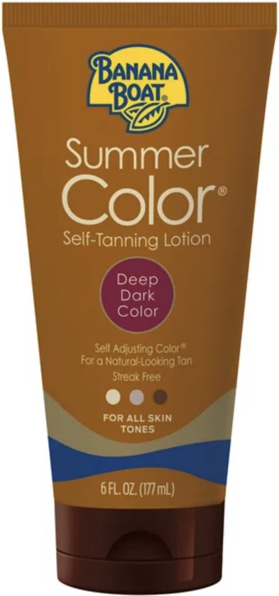 Banana Boat - Summer Color Zelfbruinende Diepe/Donkere Lotion -177ml