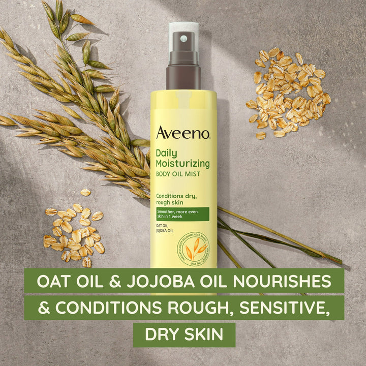 Aveeno Daily Moisturizing Body Oil Mist with Oat Oil