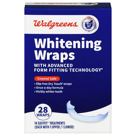 Walgreens Whitening Wraps with Advanced Form Fitting Mint