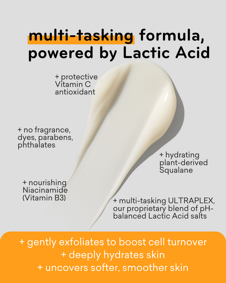 AmLactin - Daily Vitamin C Lotion with 7% Lactic Acid AHA - 225g
