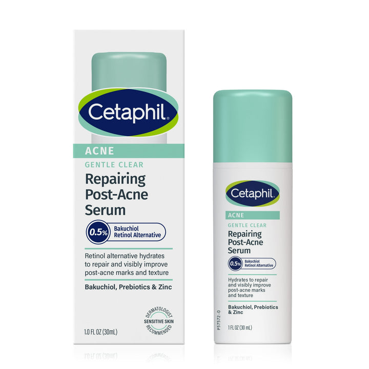 Cetaphil - Gentle Clear Repairing Post-Acne Serum - Retinol - Olievrij Serum - 30 ml