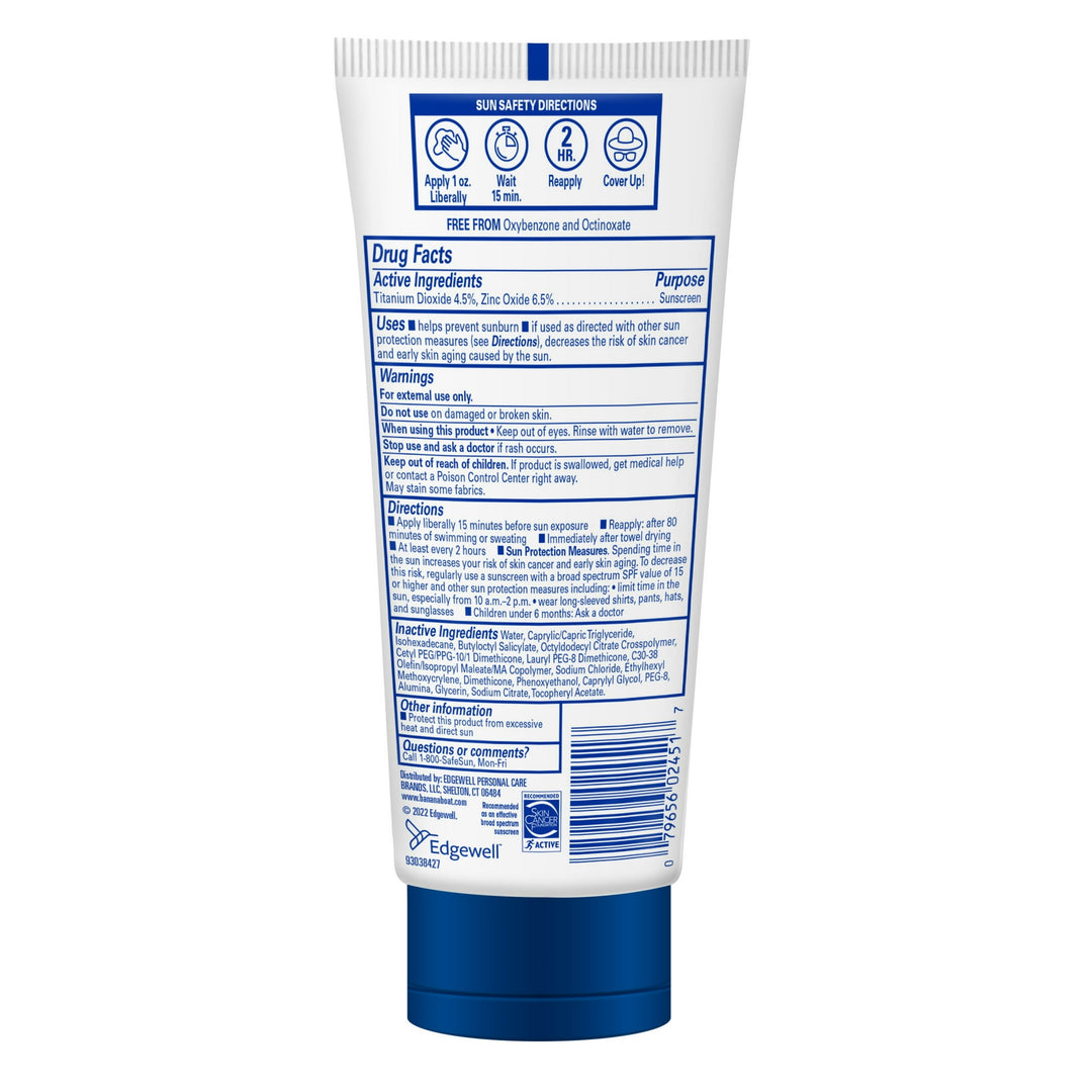 Banana Boat - Gevoelige 100% minerale zonnebrandlotion SPF 50 - 177 ml