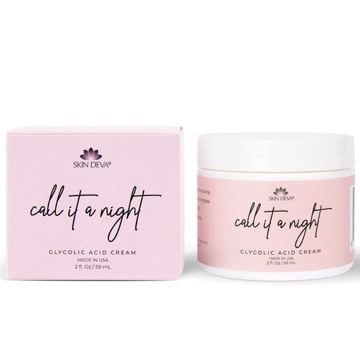 Skin Deva Glycolic Acid Cream Brighten, Smooth & Refine Overnight