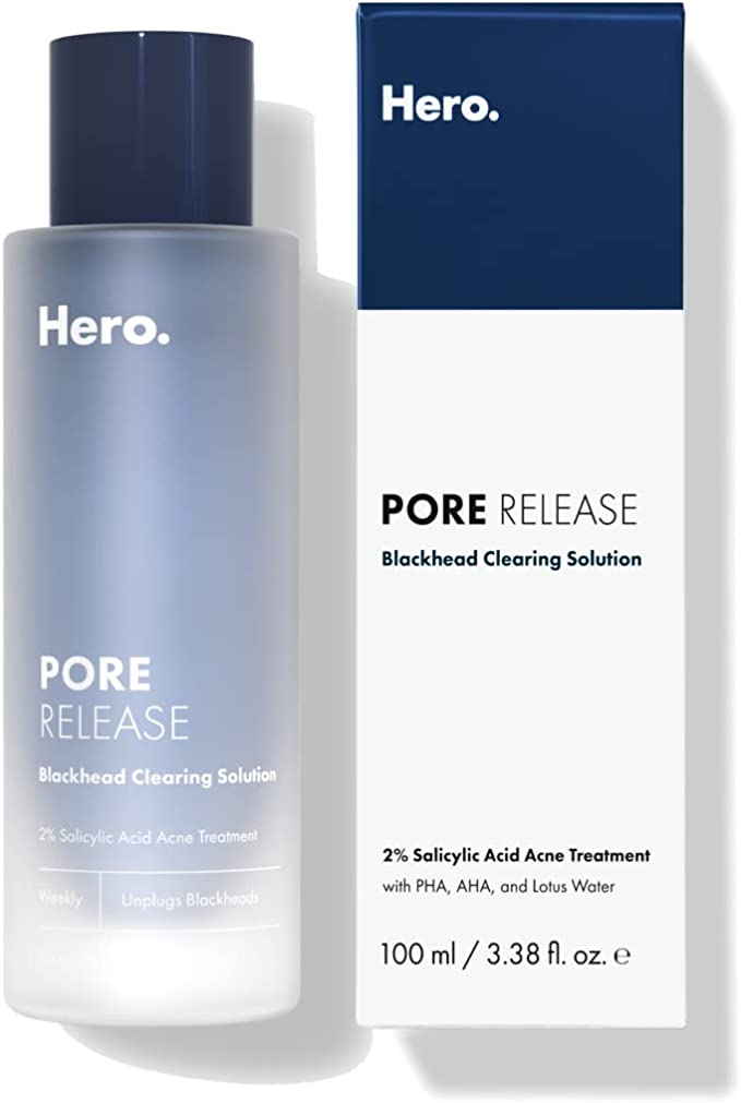 Hero Cosmetics - Pore Release, Blackhead Clearing Solution - 2% salicylzuur -  100 ml